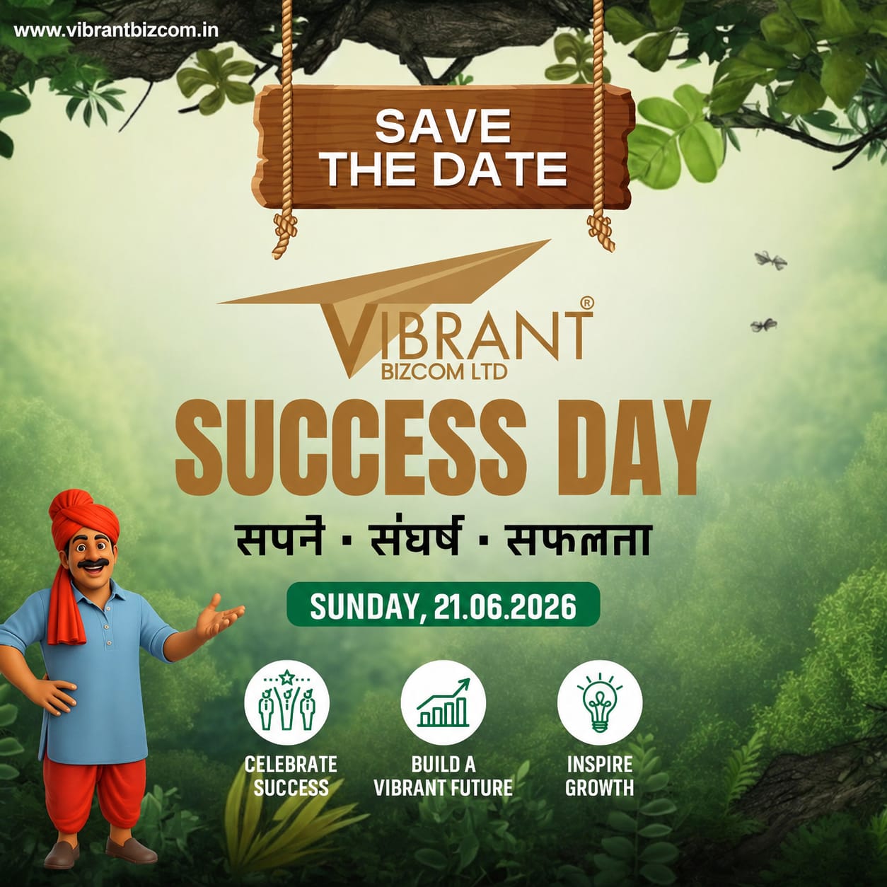 21 June Success Day Event Banner