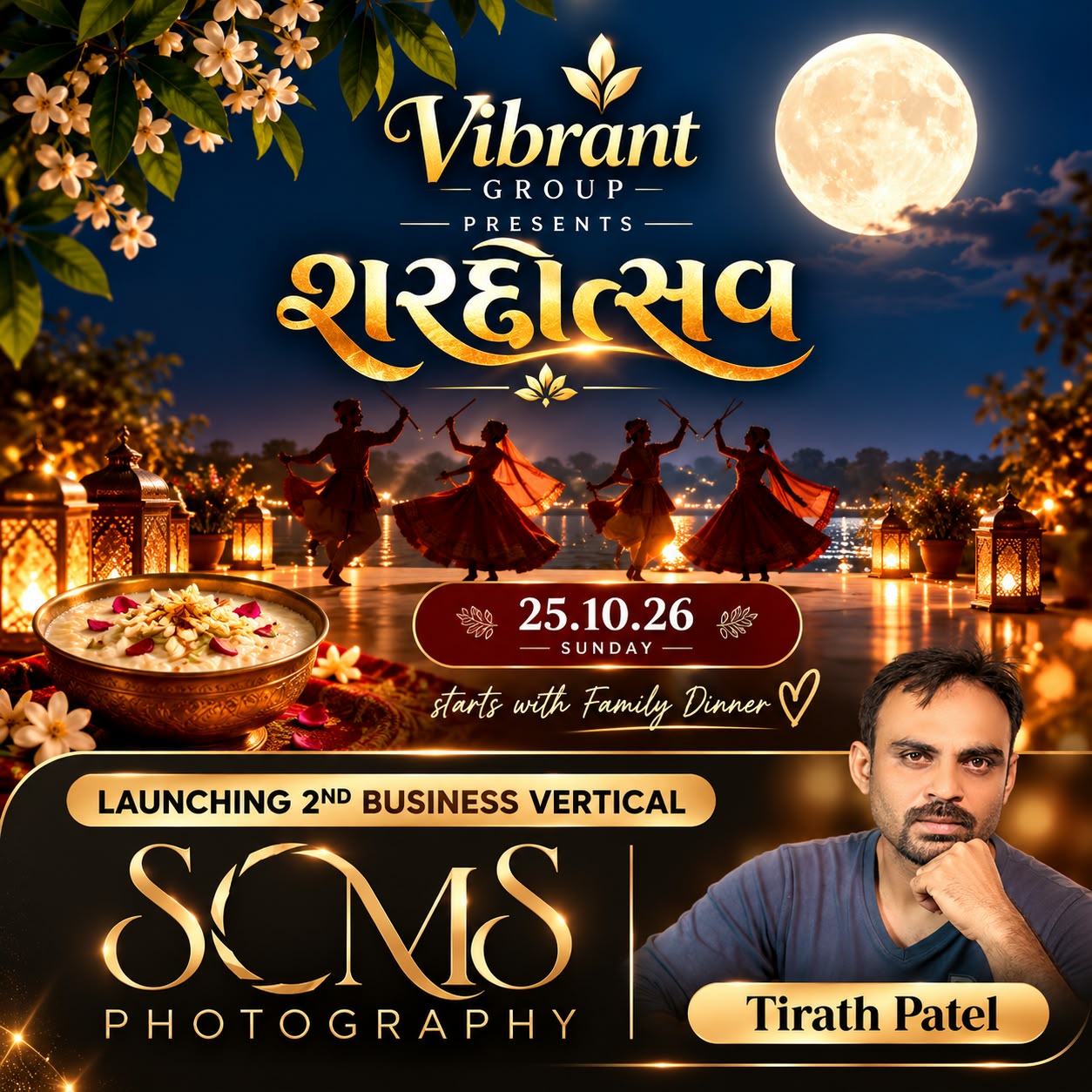 Sharadotsav + Second Business Vertical Launch Banner
